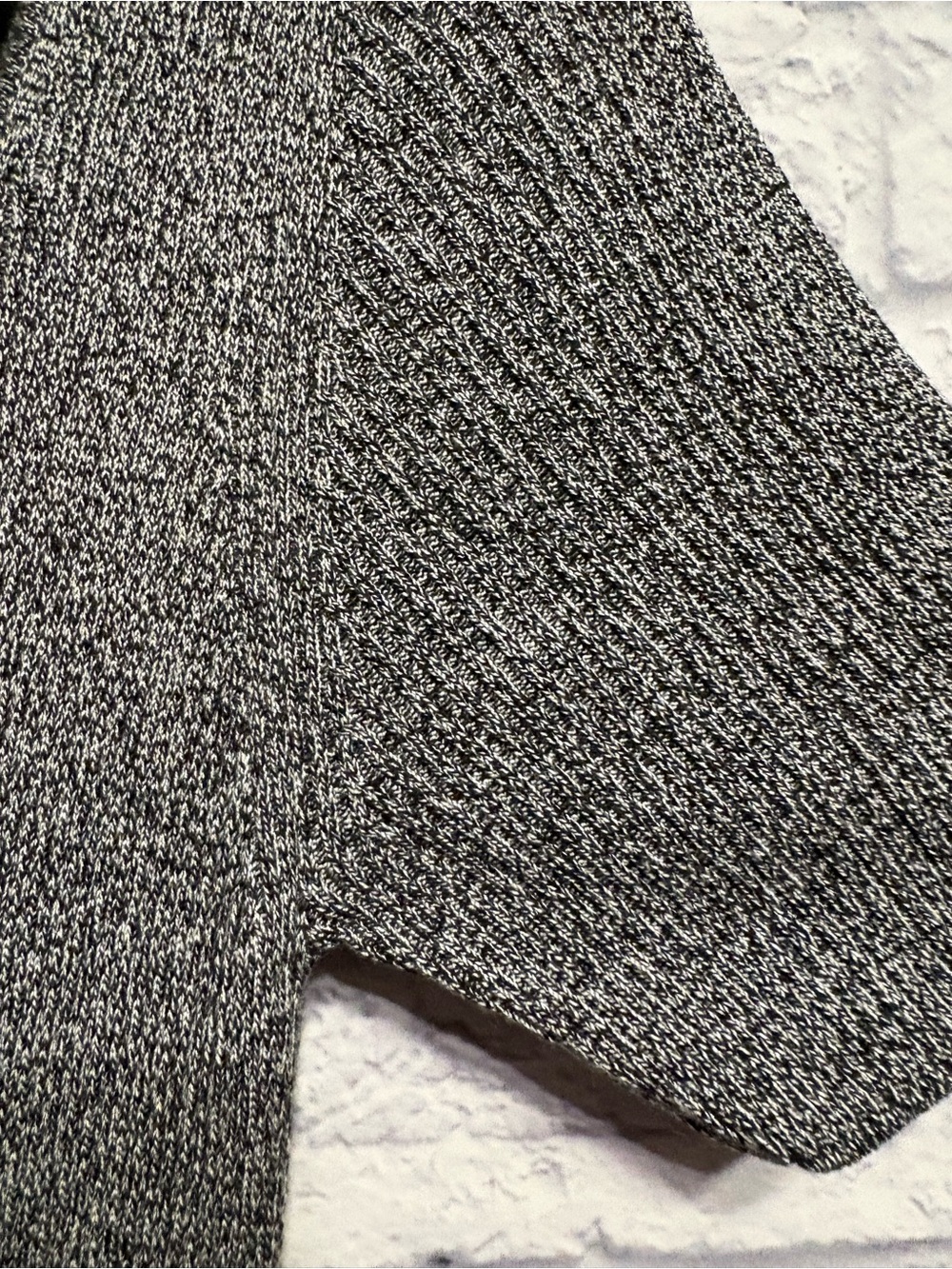 Marks & Spencer Gray Ribbed V-Neck Maxi Dress Size 8 US - Picture 8 of 10